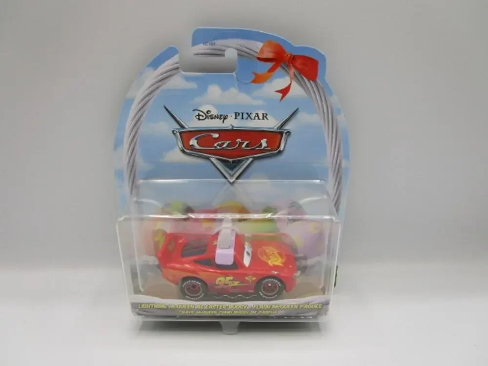 Disney Pixar Cars Lightning McQueen As Easter Bunny Diecast Car 1:55